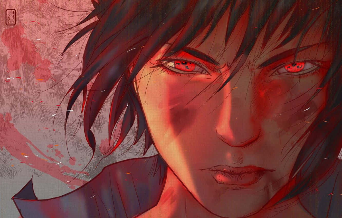 Sasuke Face Wallpaper