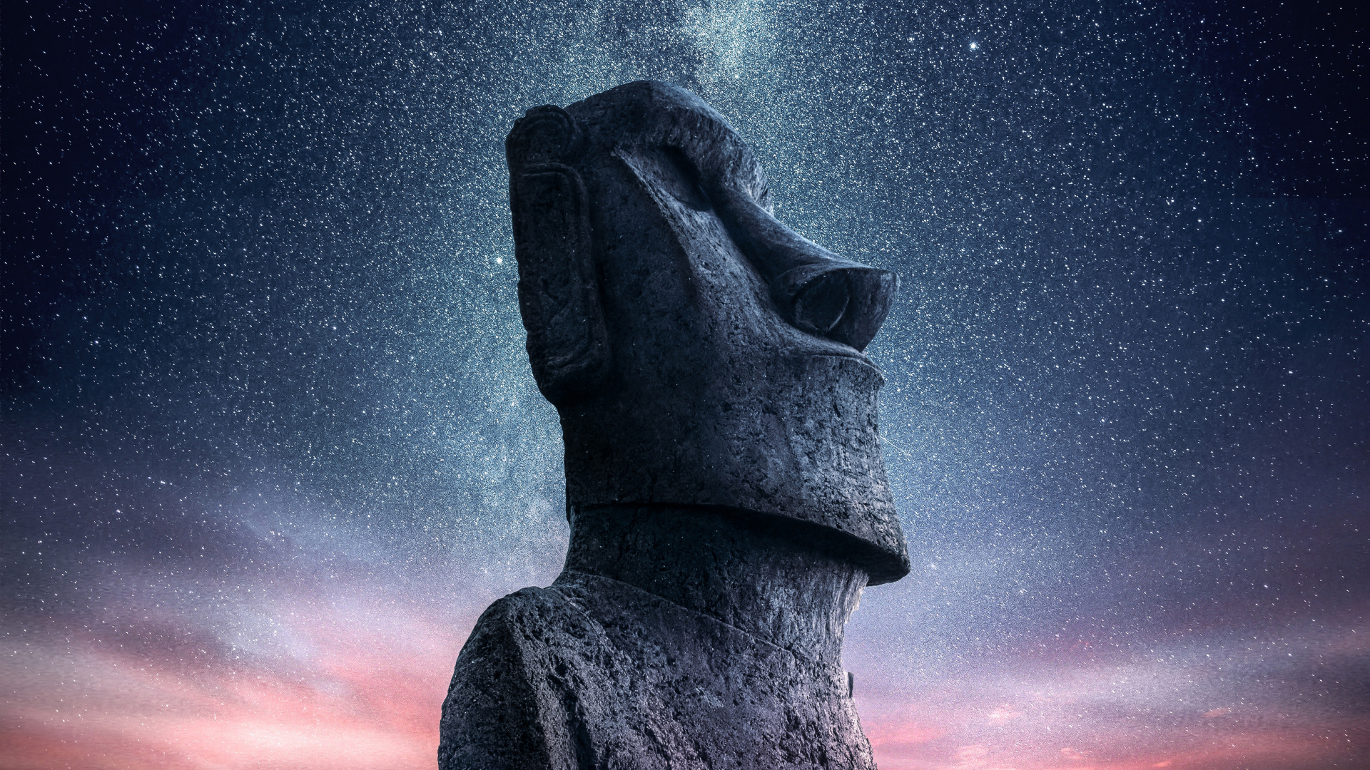 Moai Statue Easter Island Wallpaper