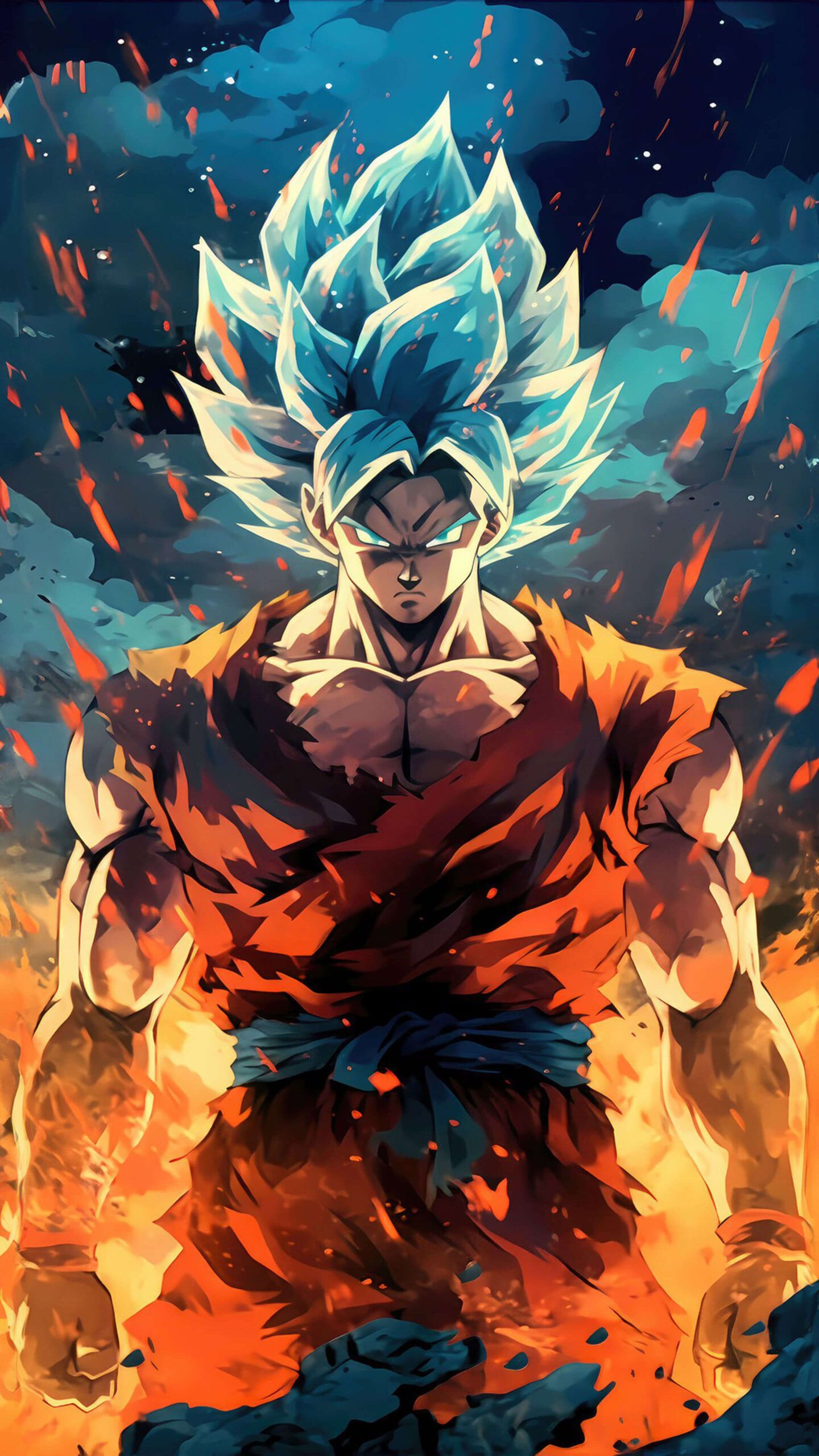 Goku From Dragon Ball Art 4k Ultra HD Mobile Phone Wallpaper