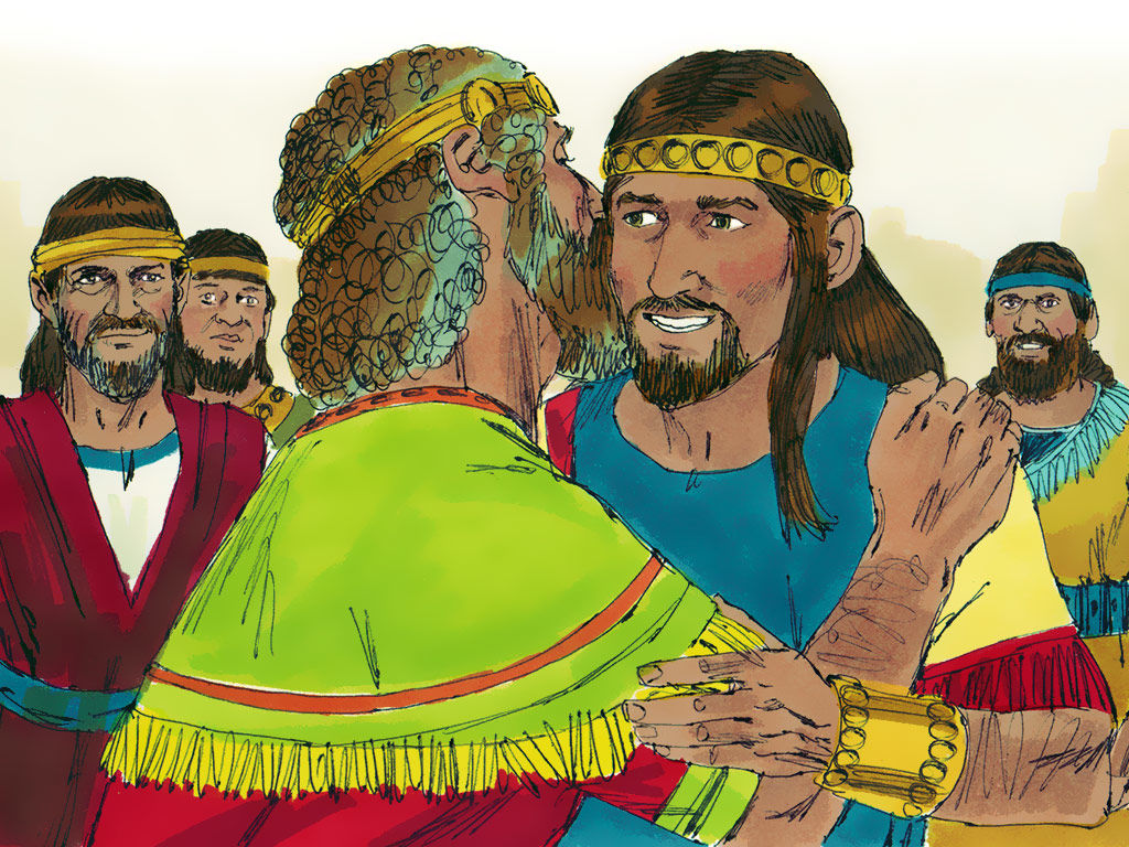 BibleImage Absalom Rebels Against King David