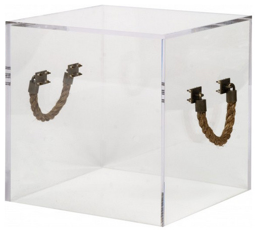Lucite Cube Modern Storage Bins And Boxes By Greige