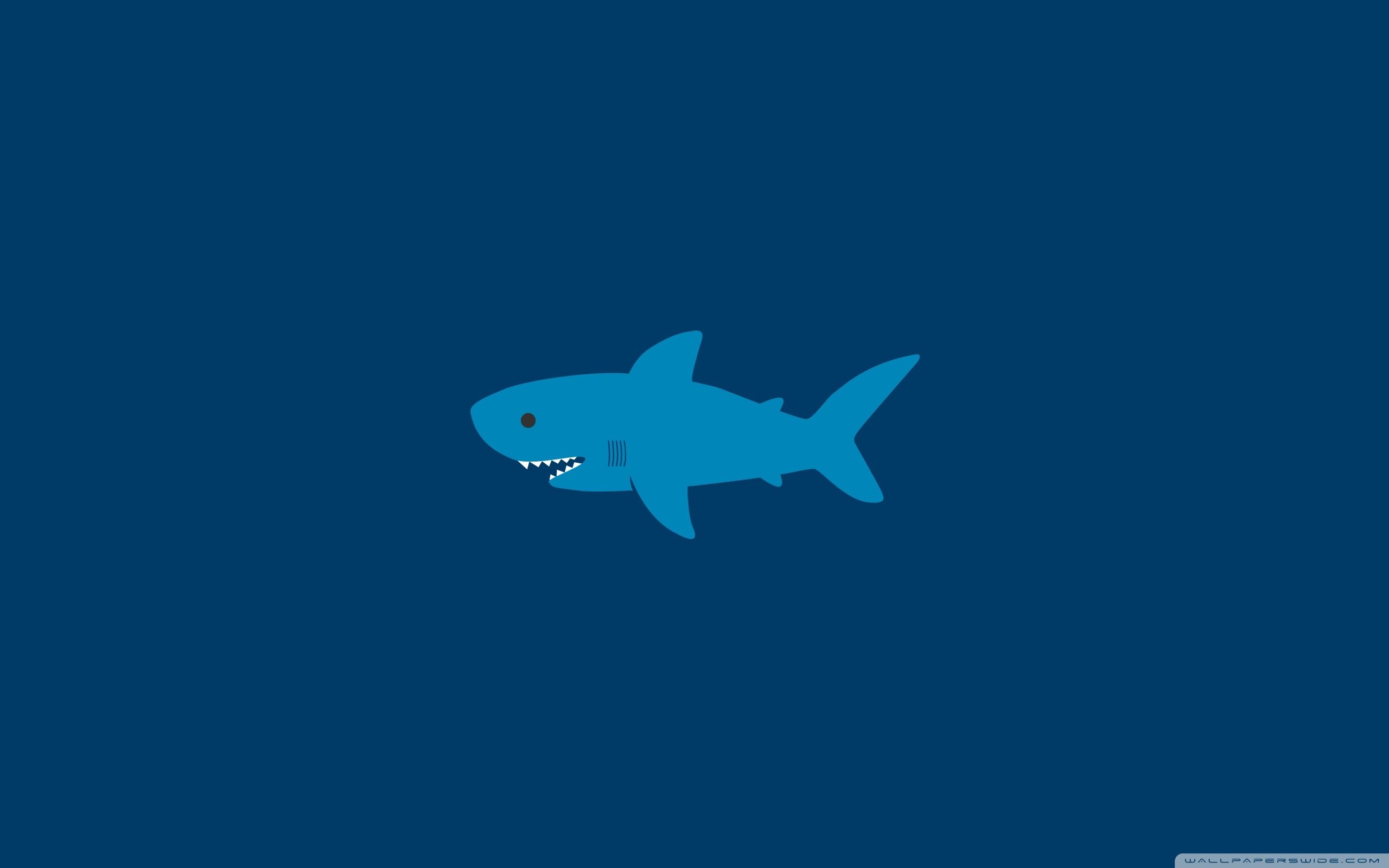 Cartoon Shark Wallpaper Top Background