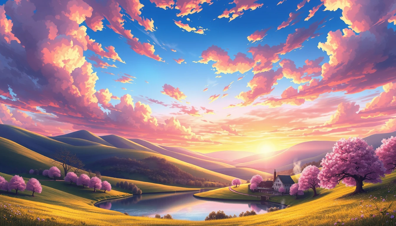 Anime Landscapes Wallpaper
