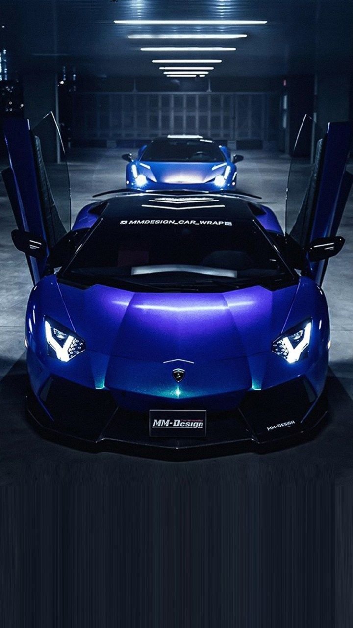 Blue Lamborghini Wallpaper Card From User