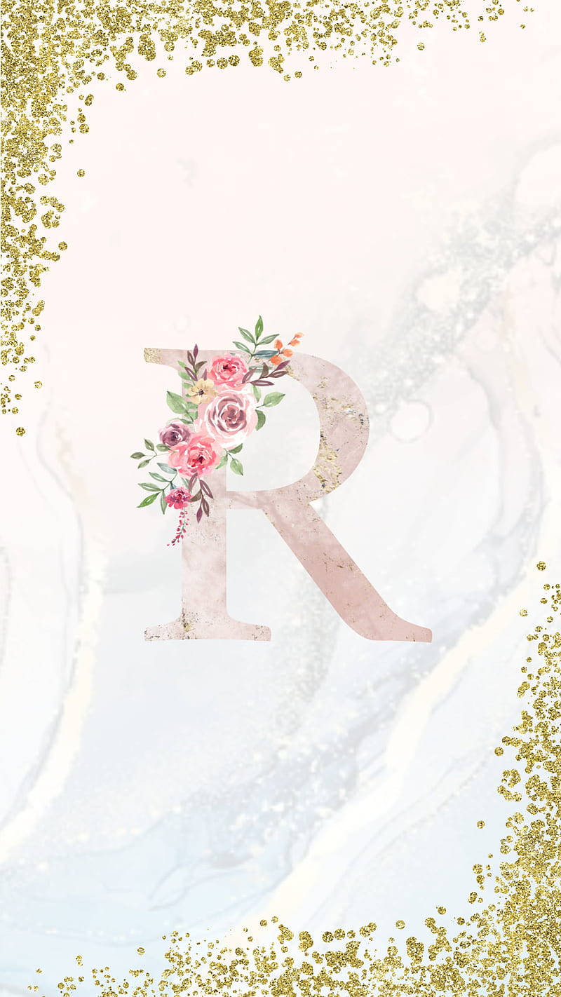 Letter R Background Wallpaper