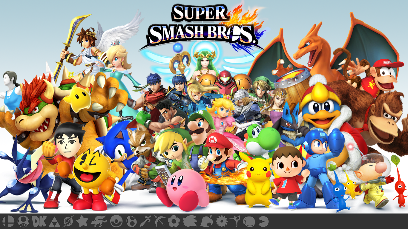 Super Smash Bros For Wii U Wallpaper Png