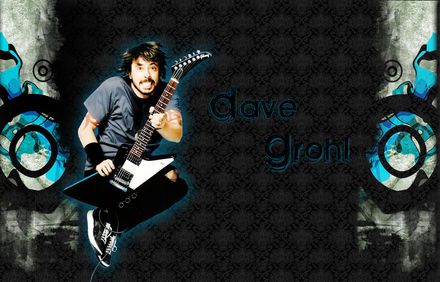 Dave Grohl Wall By Humbug99