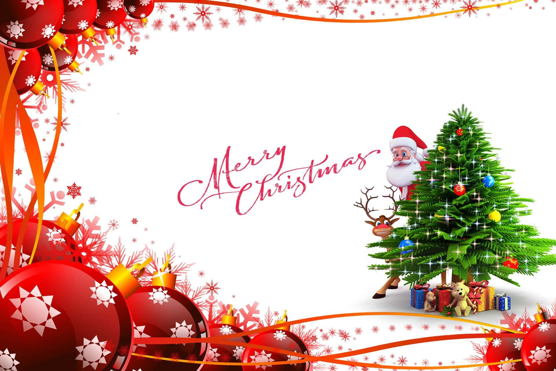 High Resolution Christmas Background Wallpaper