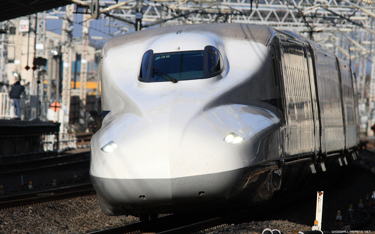Japan High Speed Trains Desktop Wallpaper HD And Wide