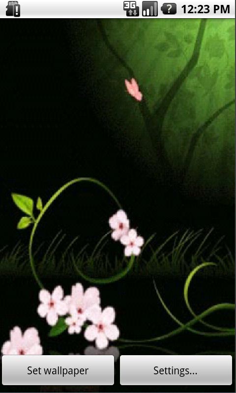 Butterfly Of Spring Live Wallpaper For Your Android