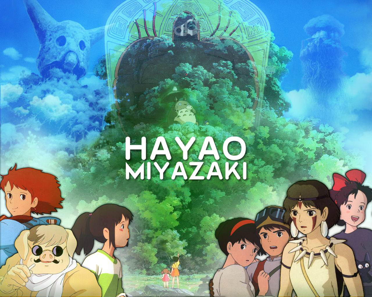 Hayao Miyazaki Wallpaper Princess Mononoke