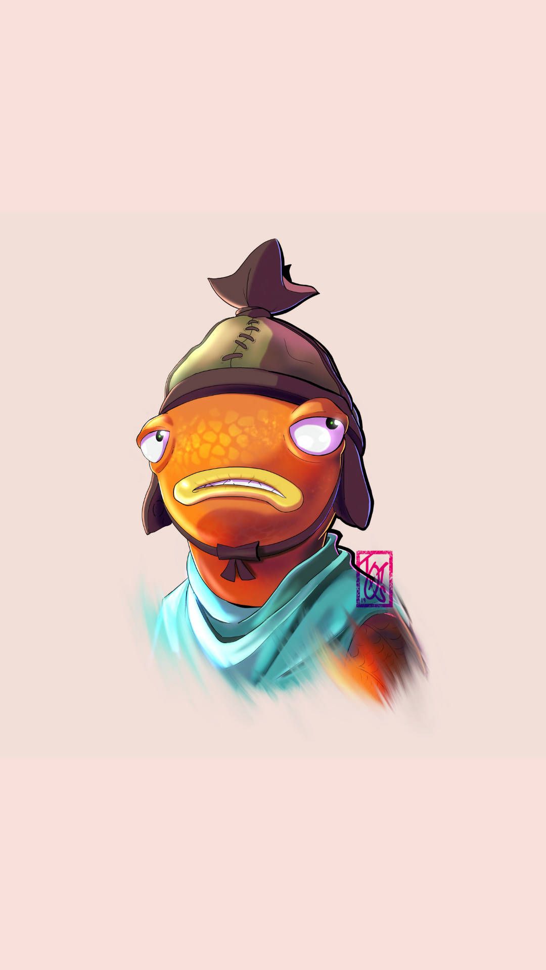Fishstick Fornite Serious Wallpaper