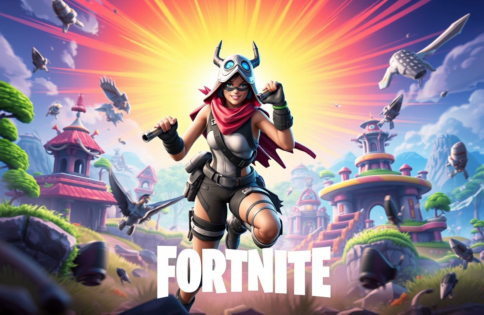 Fortnite Renegade Raider Wallpaper