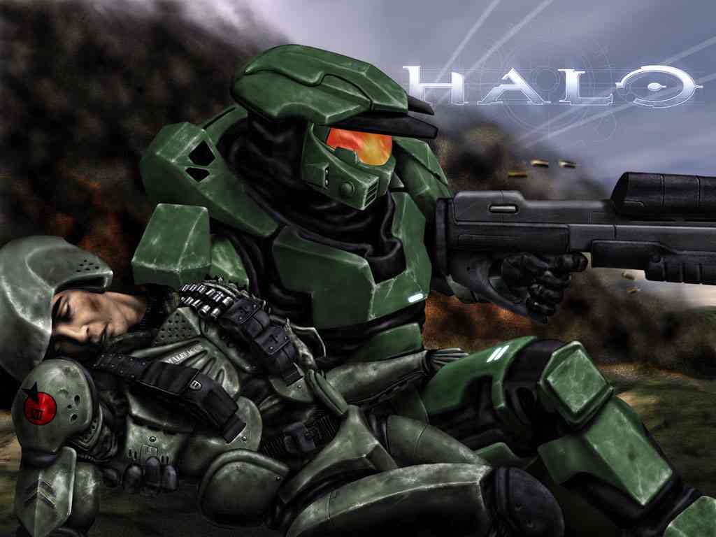 Funny Halo Wallpaper