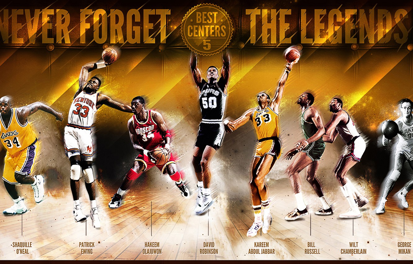 Wallpaper Sport Basketball Nba Shaquille O Neal Legends