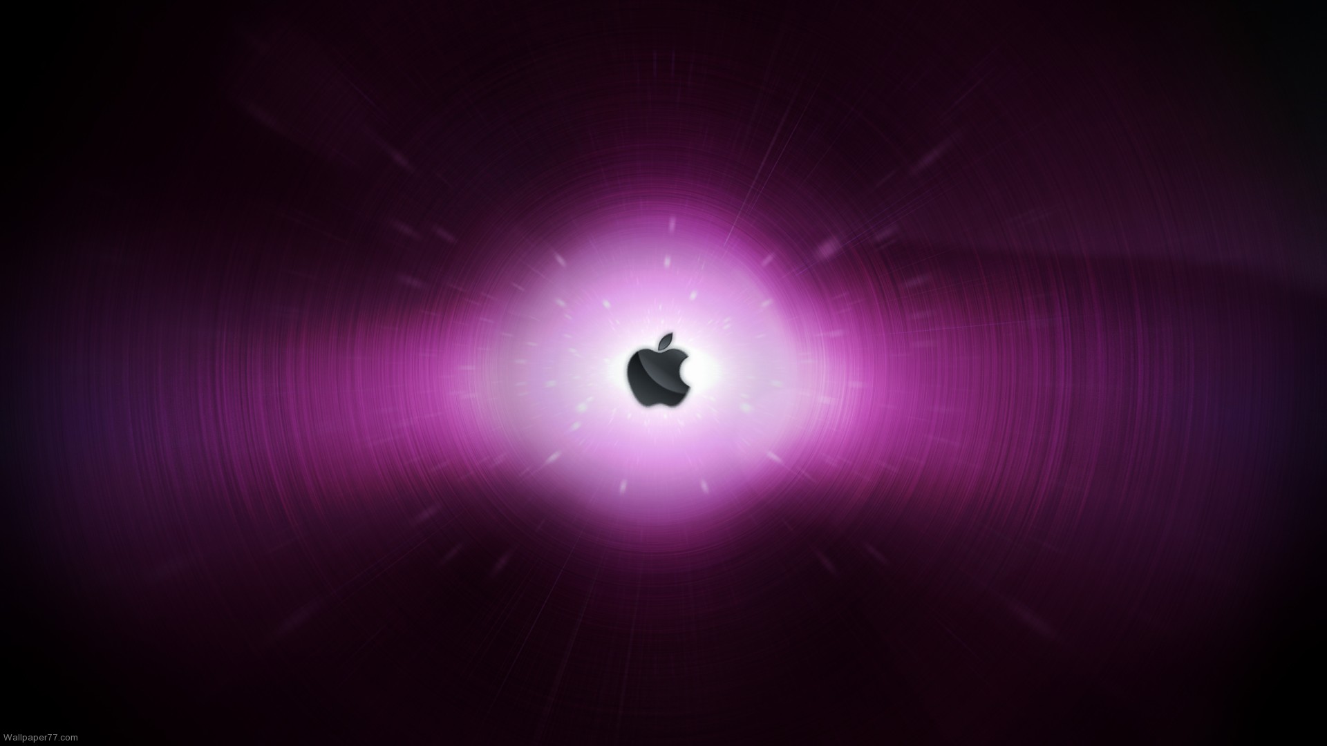Apple In Purple Pixels Wallpaper Tagged
