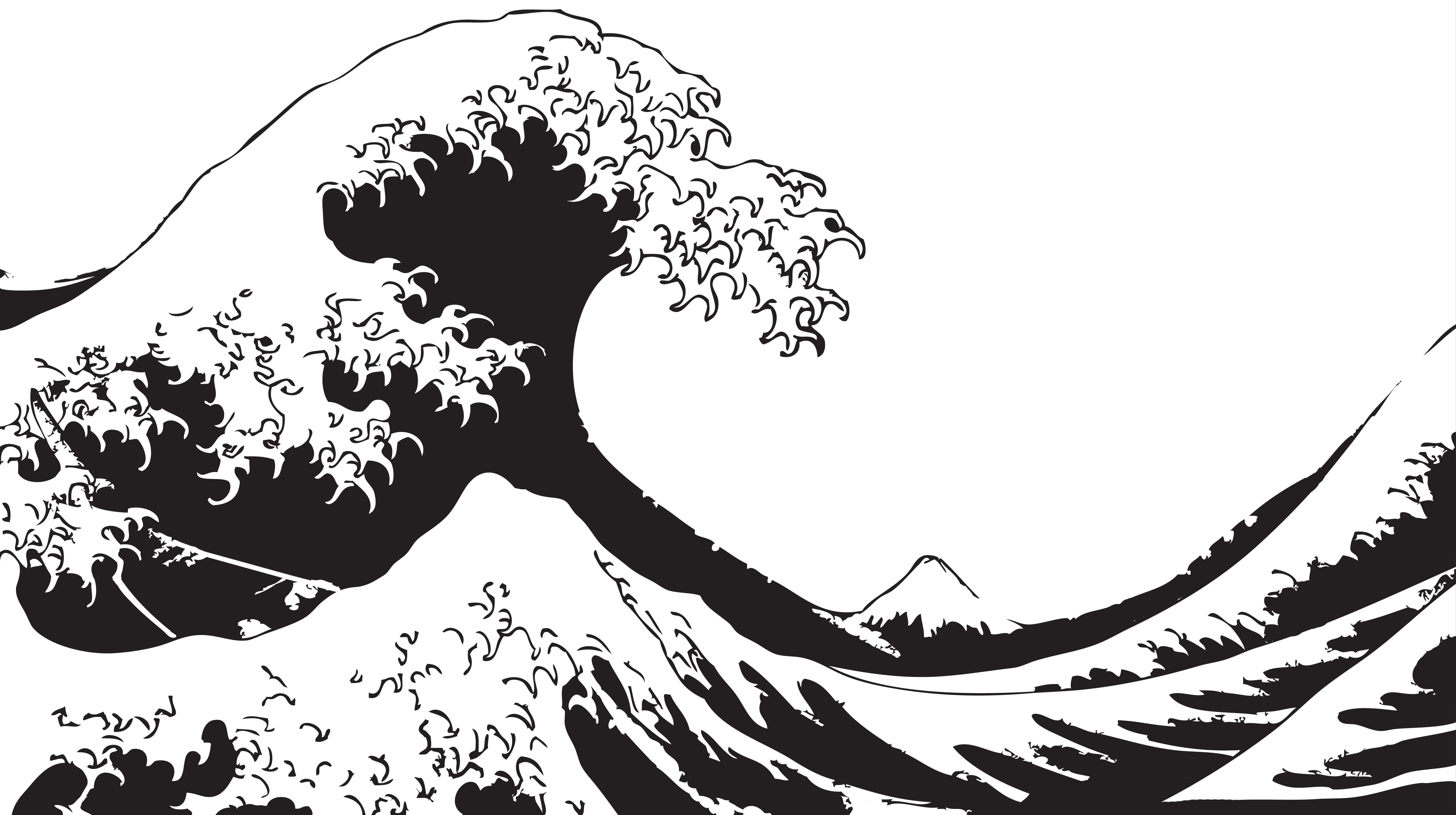 The Great Wave Off Kanagawa Wallpaper