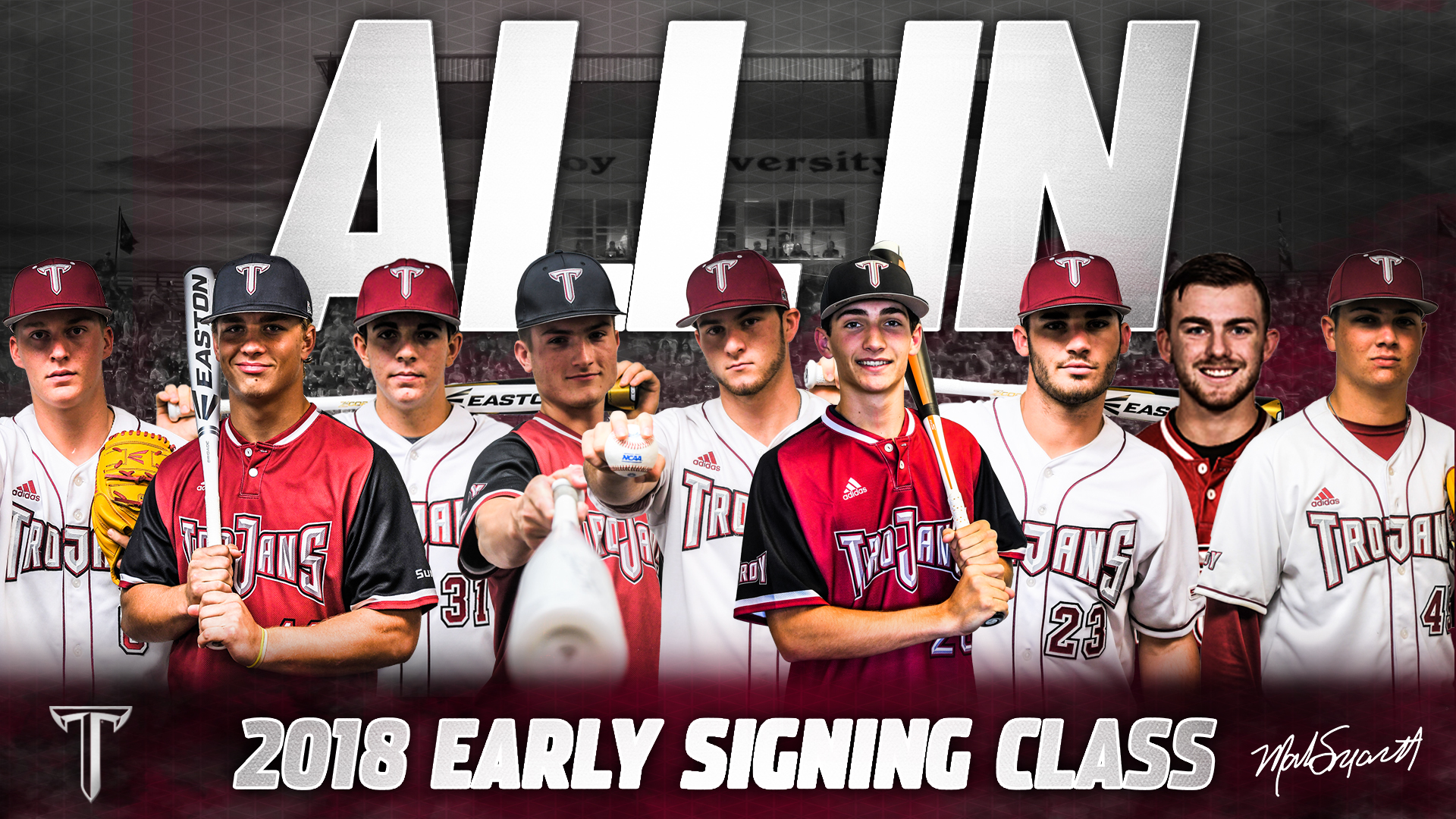 Troy Baseball Releases Early Signing Class University Athletics