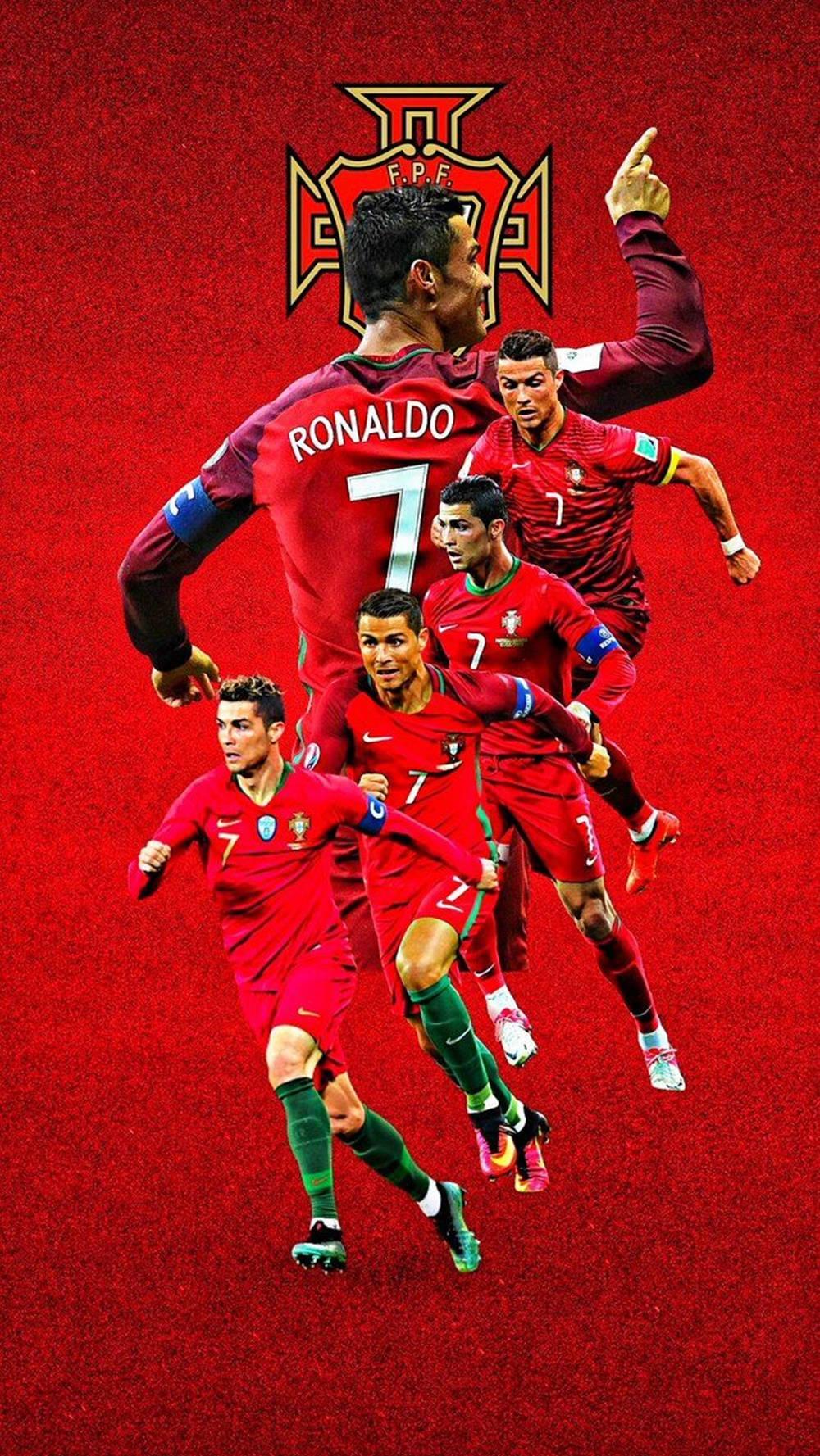 Cristiano Ronaldo Cool Player Stance Graphic Art