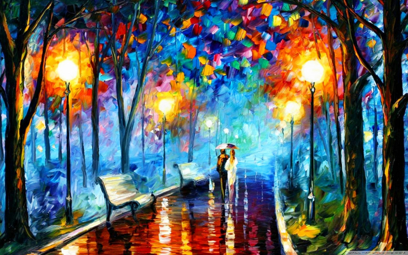 Abstract Painting 20k HD Desktop Wallpaper For Colourful
