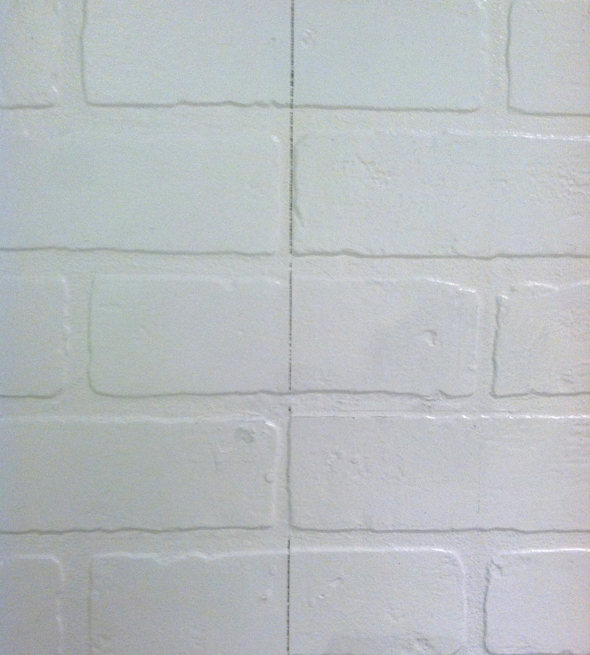 white brick paneling 4x8 2016   White Brick Wallpaper