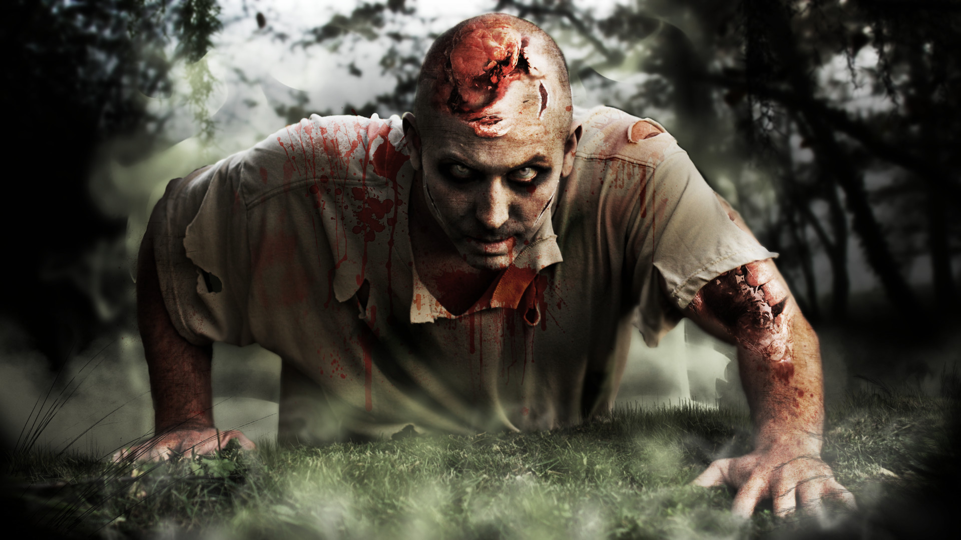 Horror Zombie HD Wallpaper