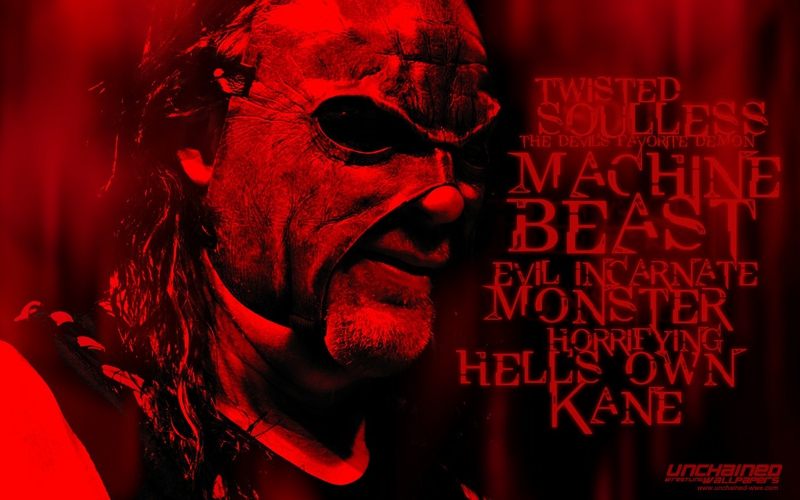 Red Wrestling Kane Wwe World Entertainment