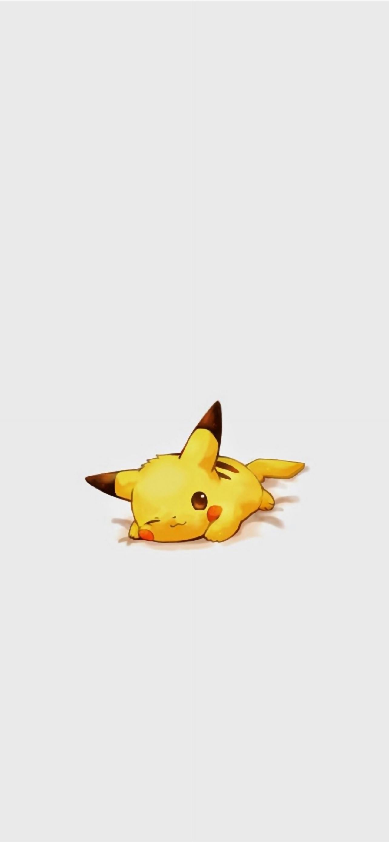 Cute Pikachu Pokemon Character iPhone Wallpaper