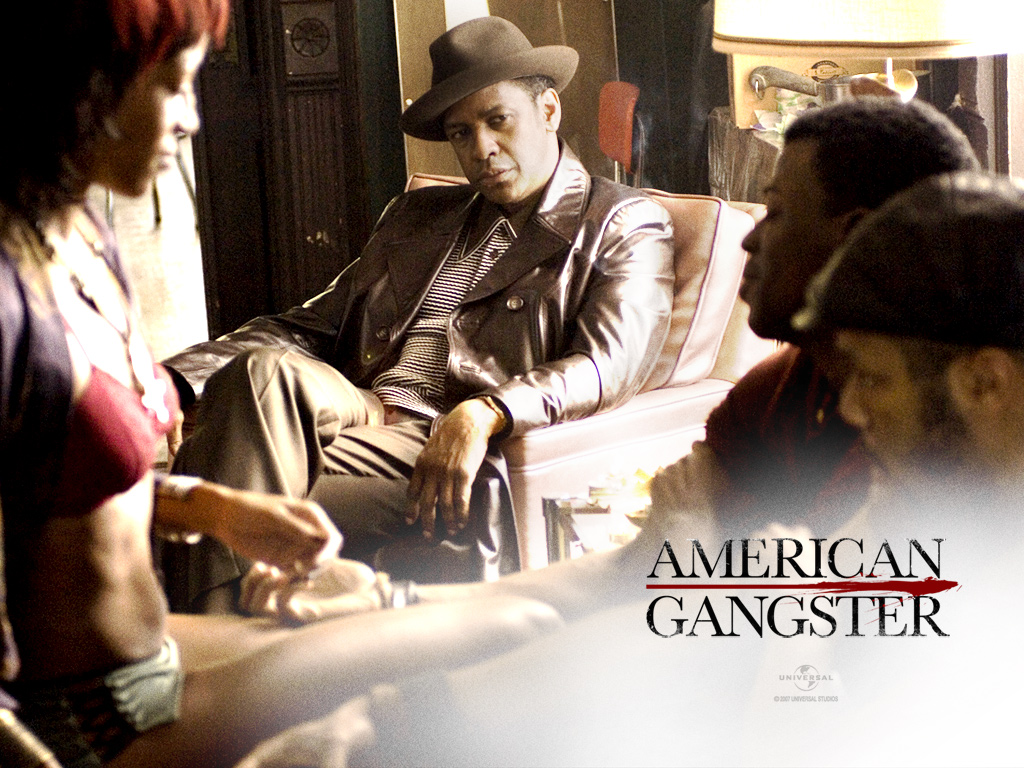 Denzel Washington In American Gangster Wallpaper