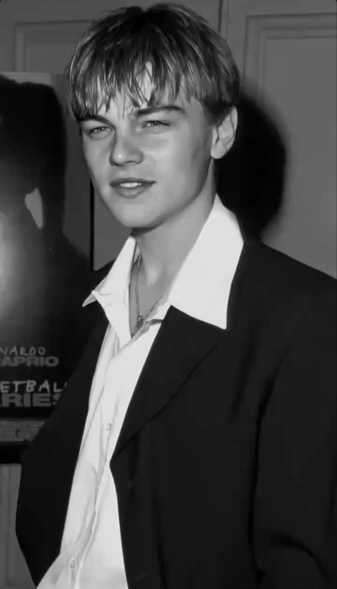 Free download Young Leonardo DiCaprio in 2021 Young leonardo dicaprio  [687x1200] for your Desktop, Mobile & Tablet | Explore 23+ DiCaprio Black  And White Wallpapers | Wallpaper Black And White, White And