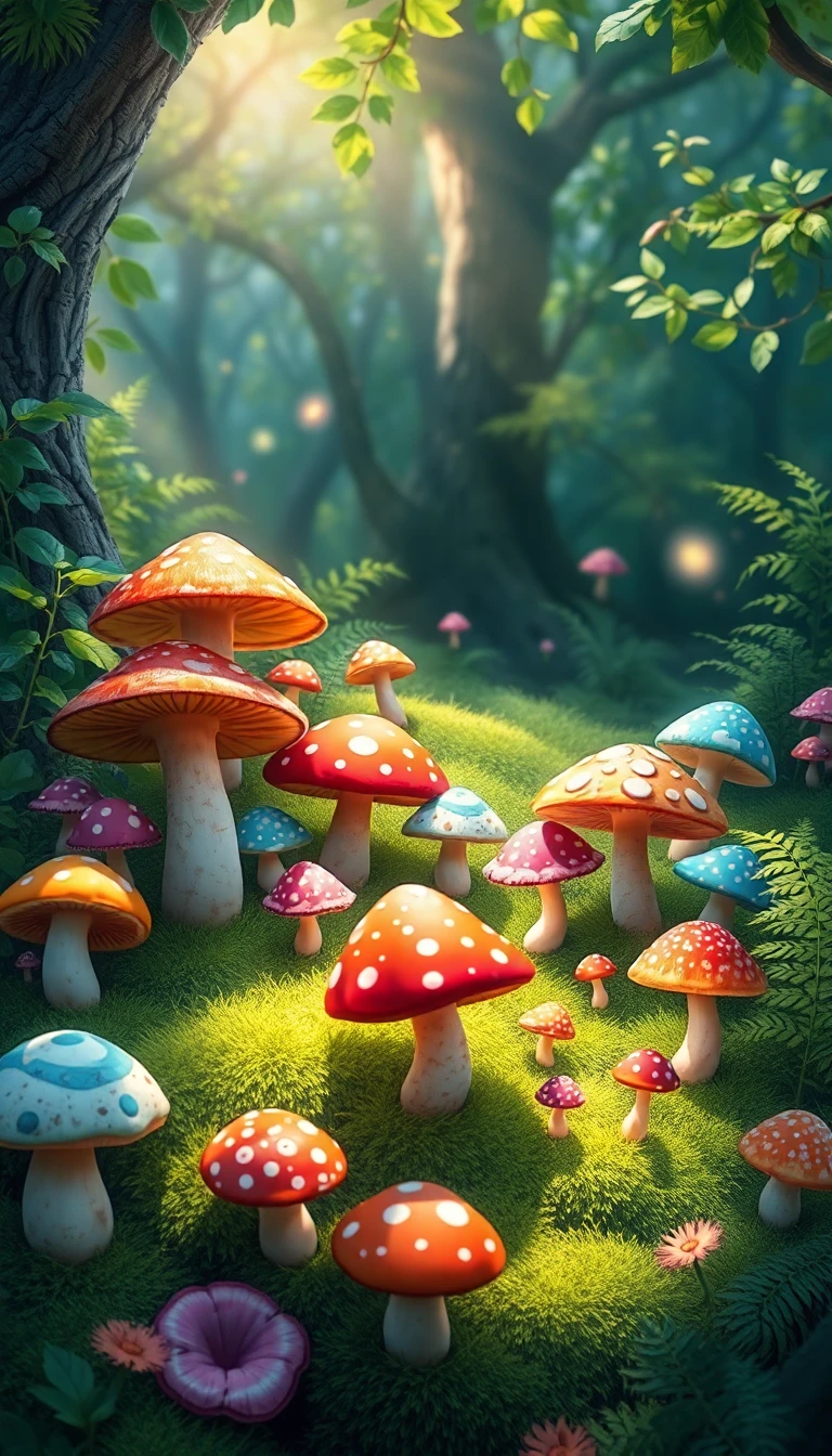 Mushroom Wallpaper