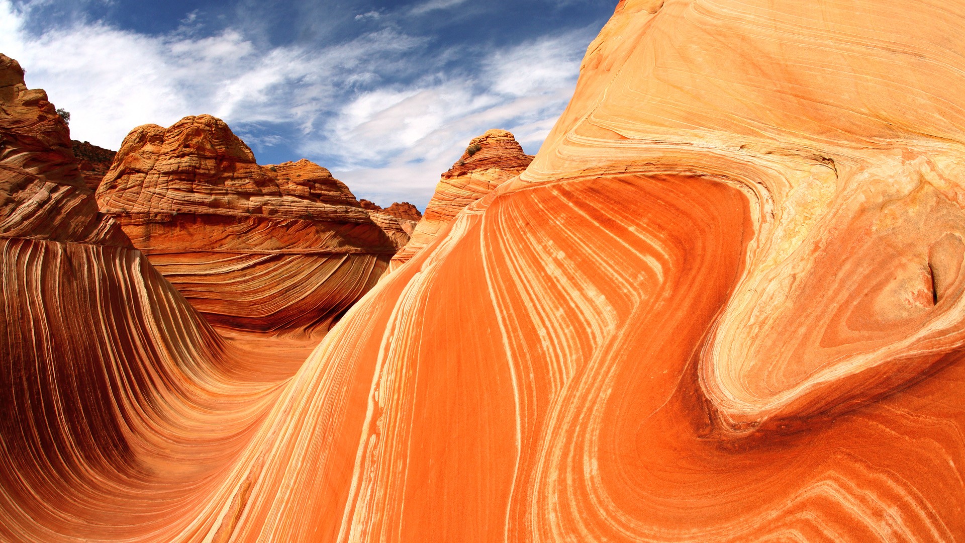 Colorado Antelope Canyon Plateau Rock Formations Wallpaper Background