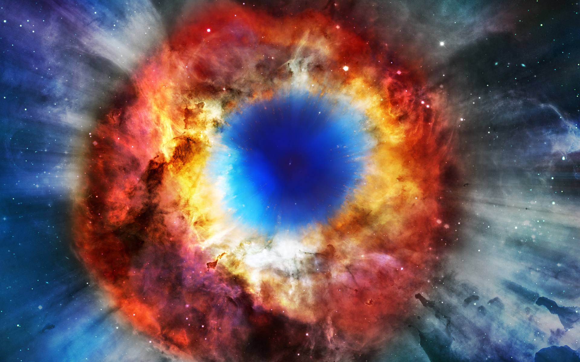 Eye Of God Nebula Wallpaper