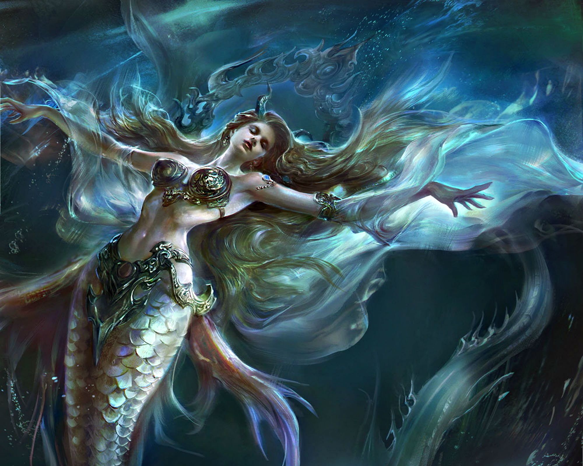 Mermaid Fantasy Wallpaper
