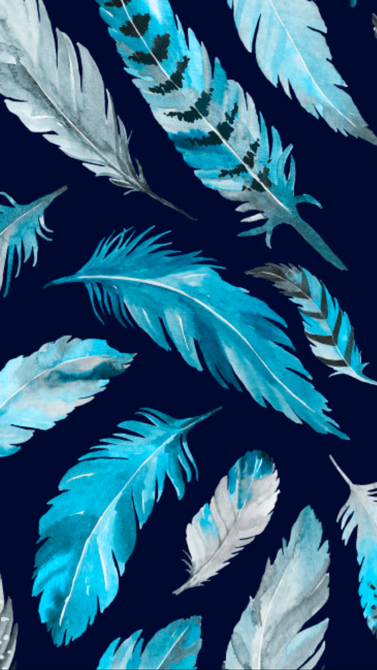 Feathers Feather Wallpaper Phone Patterns Abstract
