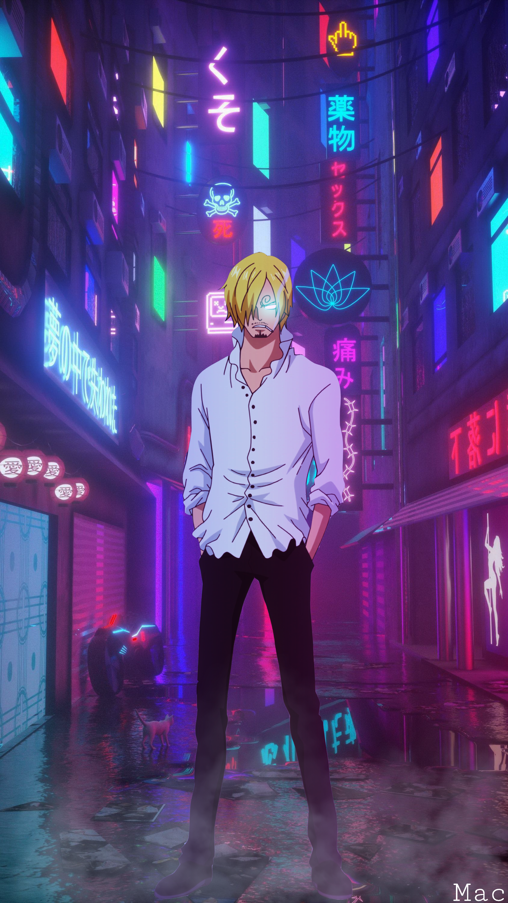 Made This Sanji Wallpaper R Onepiece