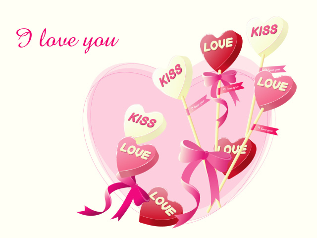 Pink Candy Hearts On Valentine S Day February Wallpaper And Image