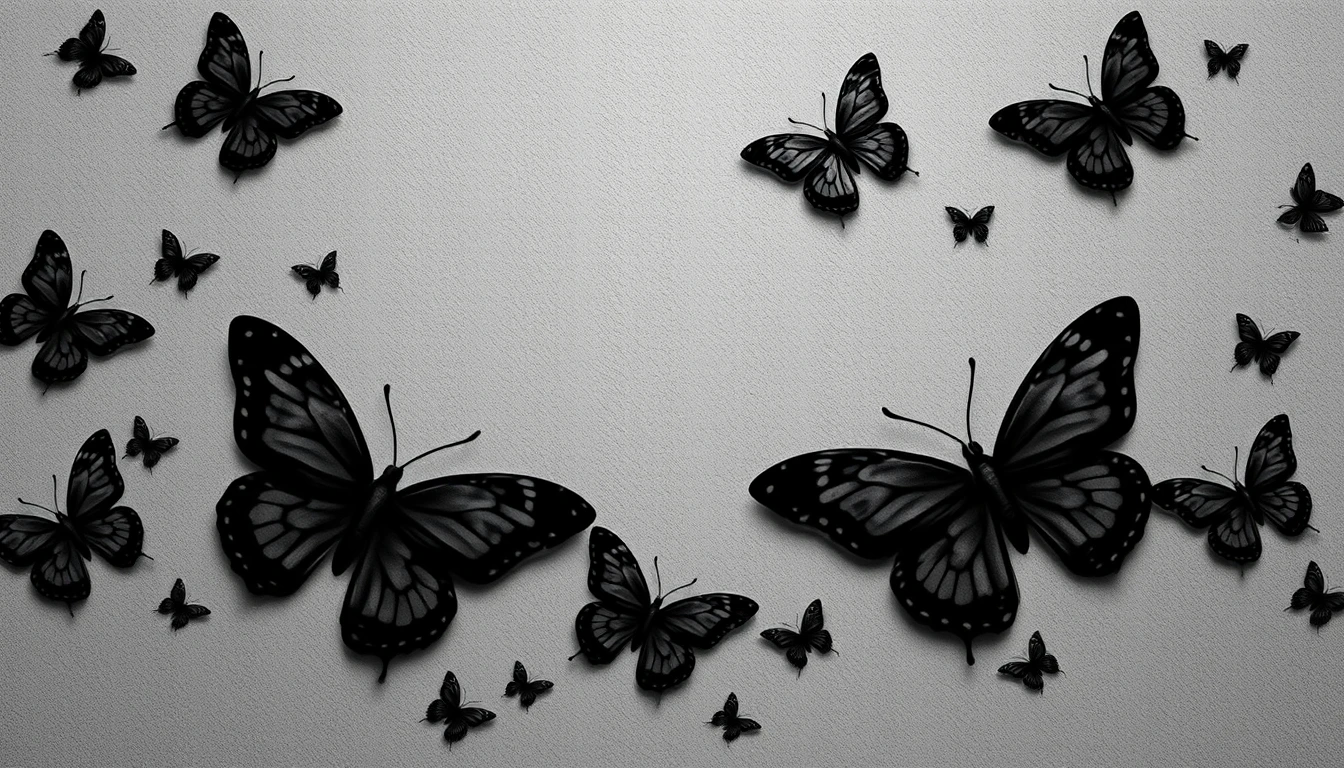 🔥 Download Black Butterfly Background Wallpaper by @elizabethn14 on ...