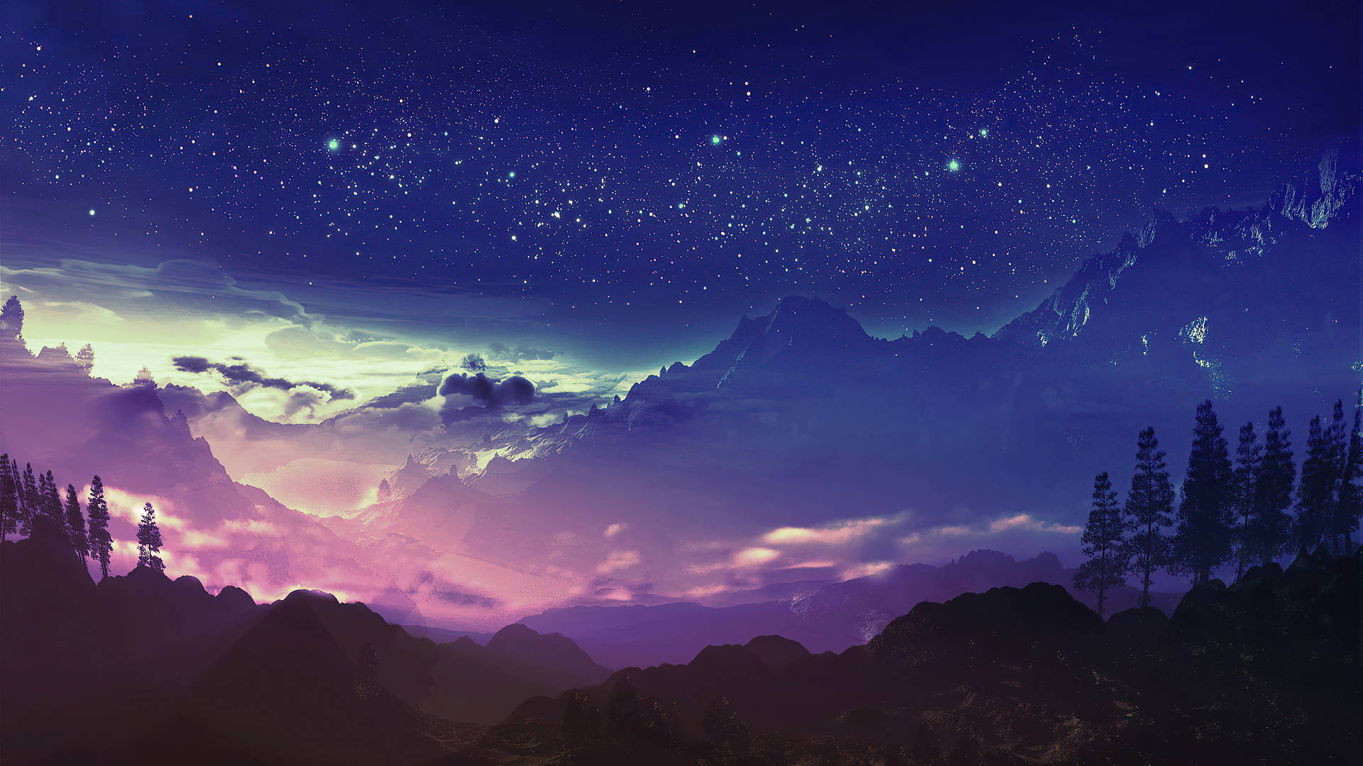 Aesthetic Landscape Wallpaper