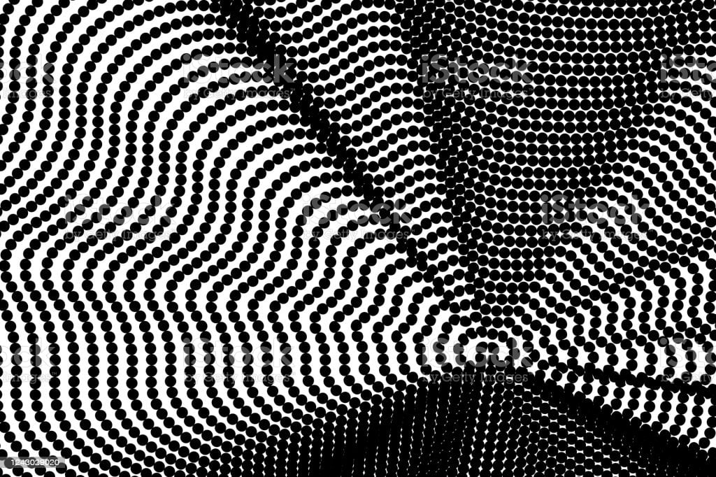 Pop Art Dots Background Geometric Vintage Monochrome Fade 1024x682