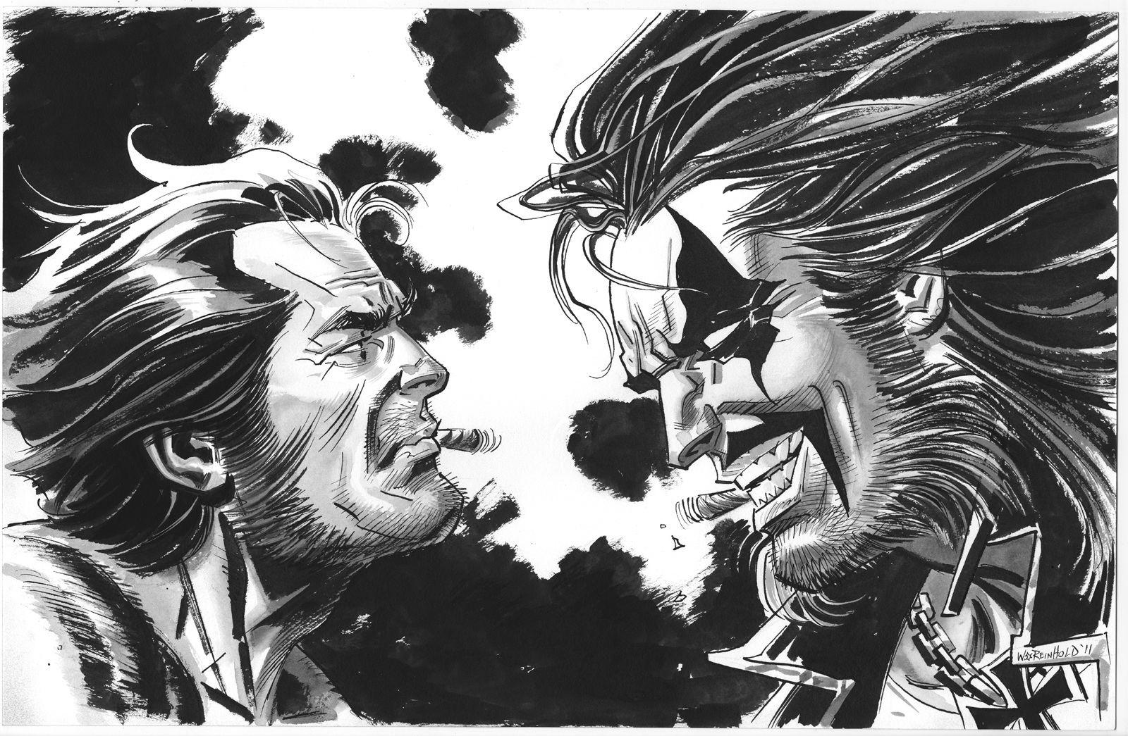 Wolverine Lobo Smoke Off By Billreinhold