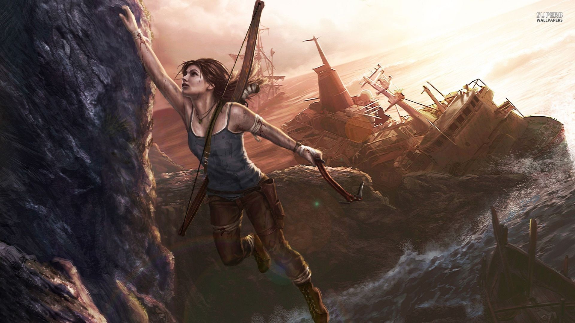Tomb Raider iPhone Wallpaper