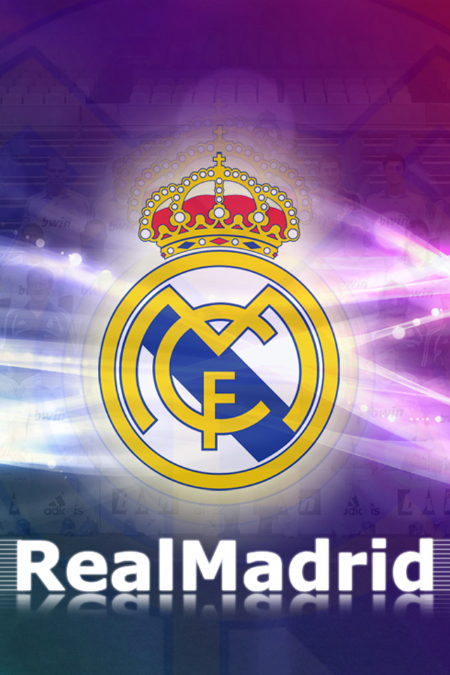 Real Madrid Emblem iPhone Wallpaper HD 640x960