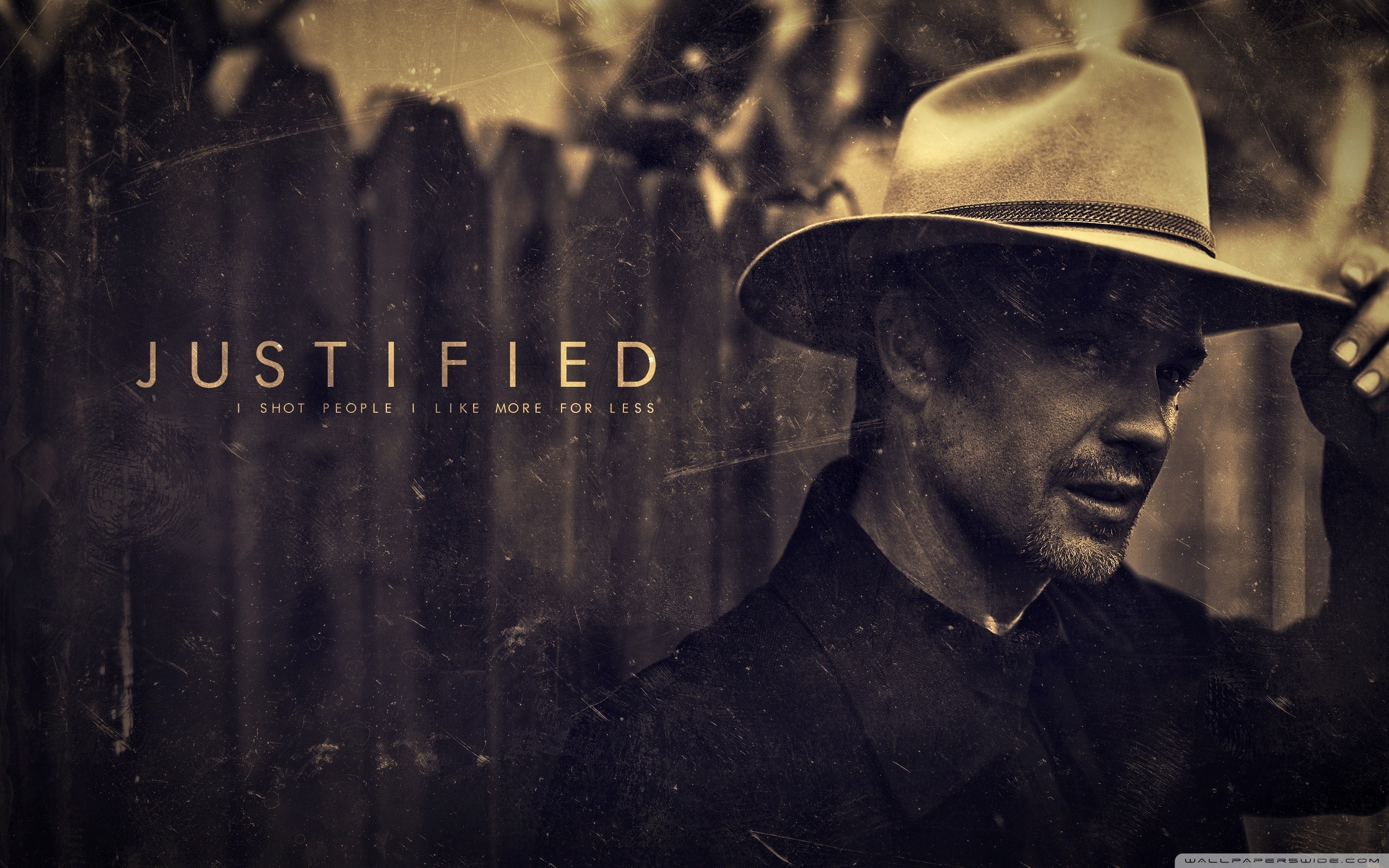 Justified Timothy Olyphant Movies Wallpaper