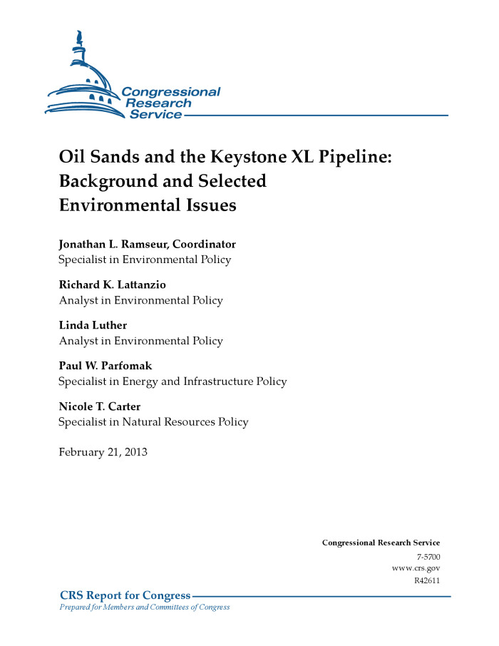Oil Sands And The Keystone Xl Pipeline Background Selected
