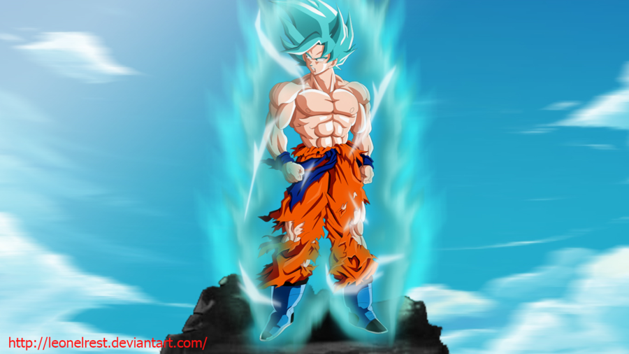 Goku Ssgss By Leonelrest