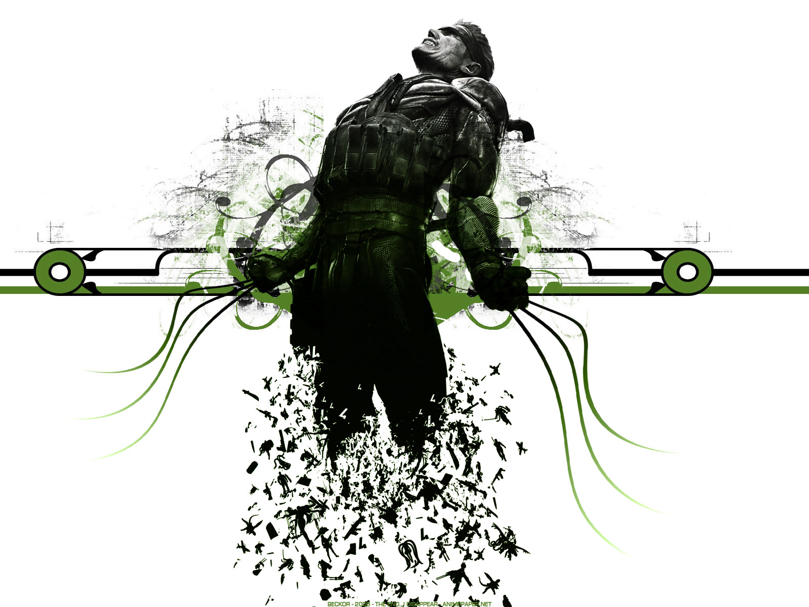 Solid Snake Wallpaper Abstract Myspace Background