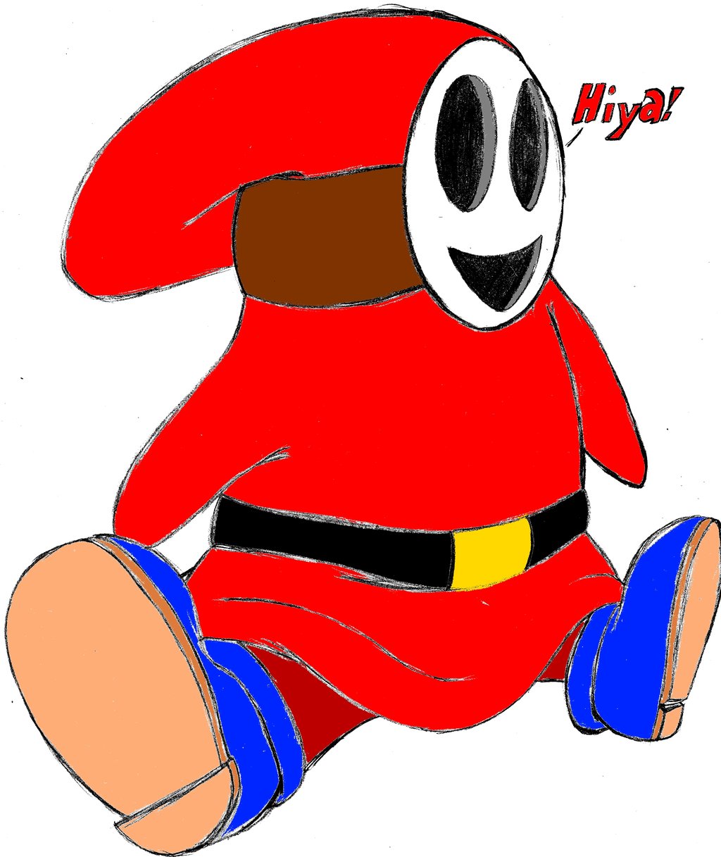 Shy Guy Is So Cute By Silverhammerbro