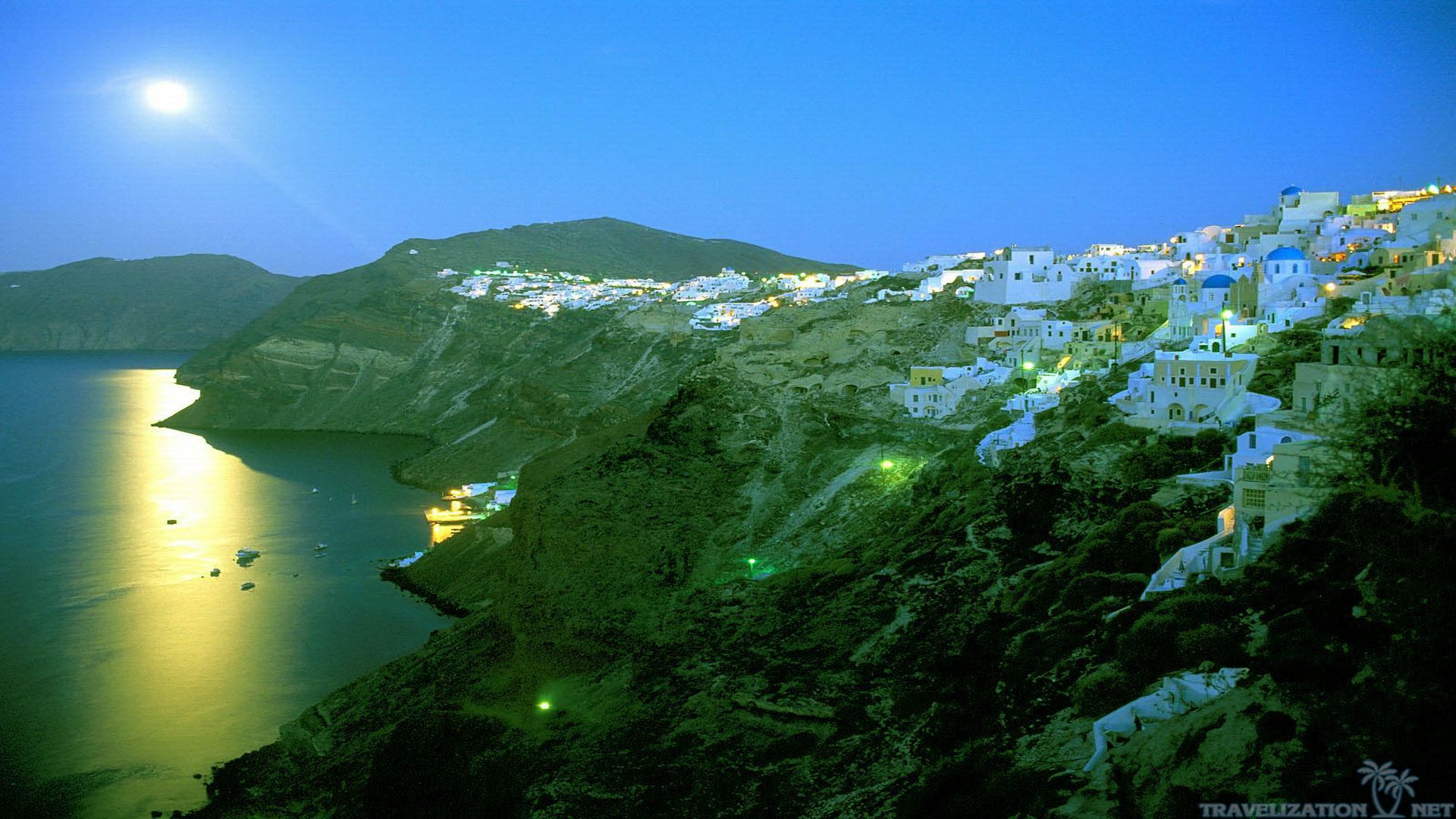 Truly Beautiful Santorini Wallpaper Travelization