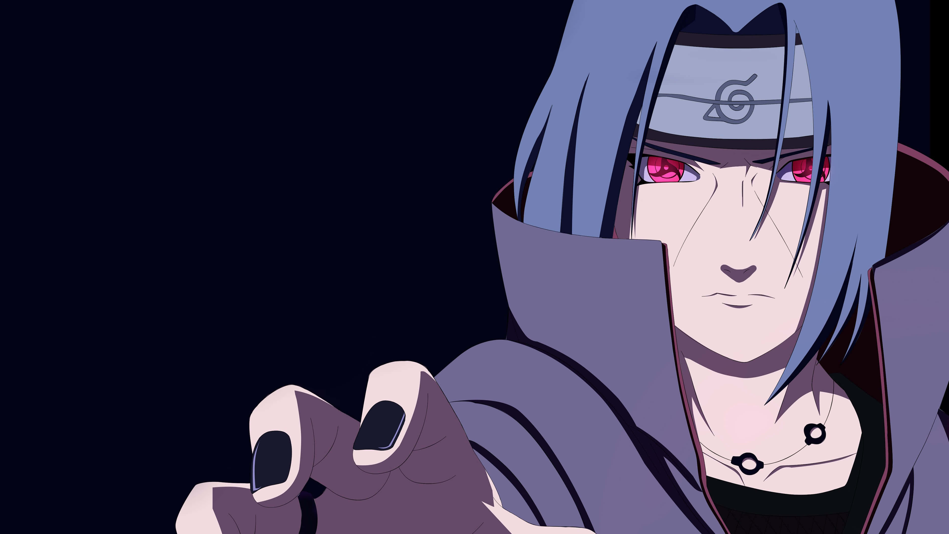 Naruto Itachi Uchiha Portrait UHD 4k Wallpaper